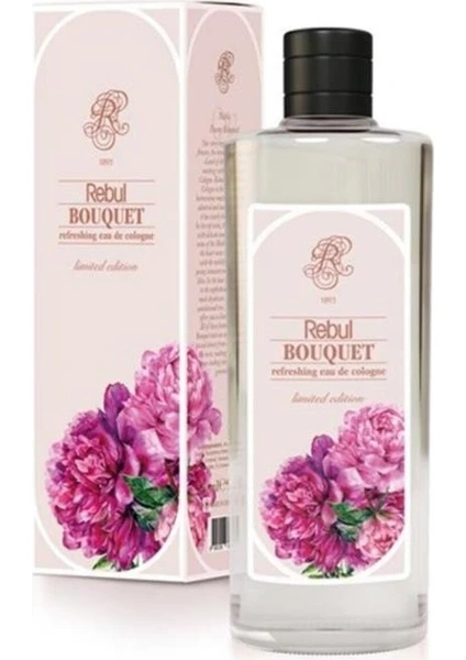 Rebul Buket - Bouquet Kolonya Cam Şişe 250 ml