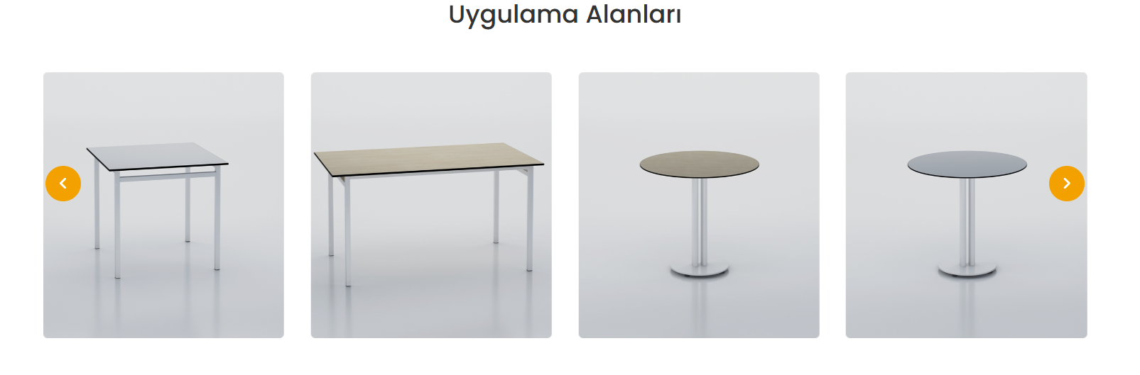 Kompakt Masa Tablası